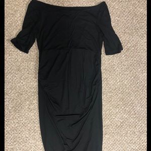 ASOS maternity bardot dress